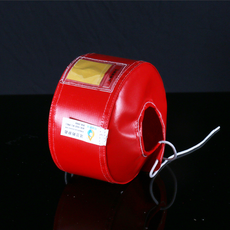 紅色PVC法蘭保護(hù)套